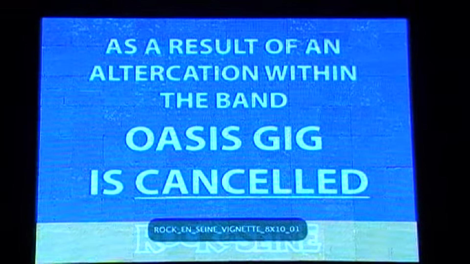 Oasis / Vitalic Rock en Seine 2009