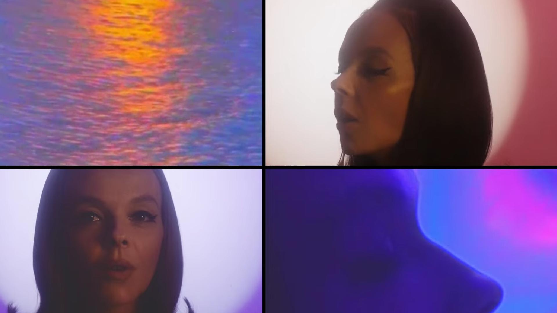 Laure Briard, "Ciel mer azur" clip screenshot