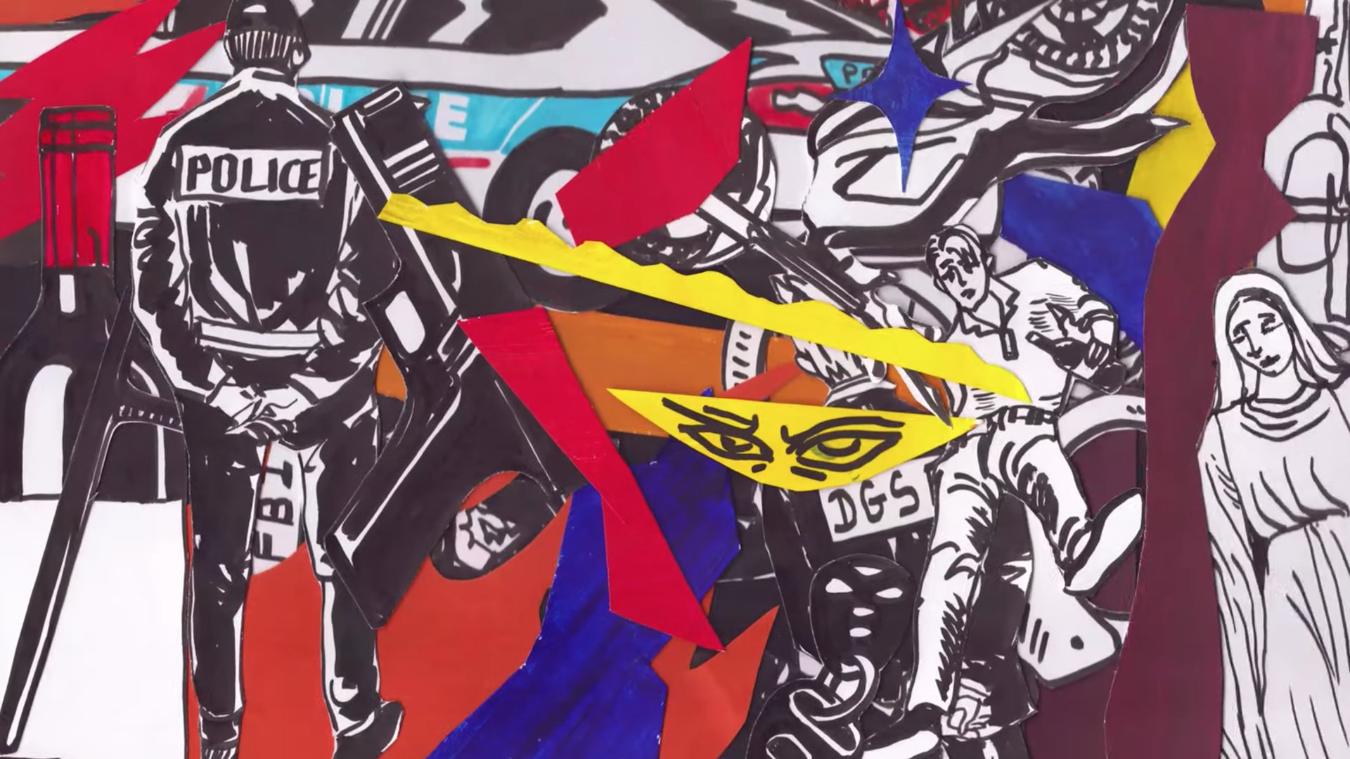 Cathedrale, "Hostage Taking" clip screenshot
