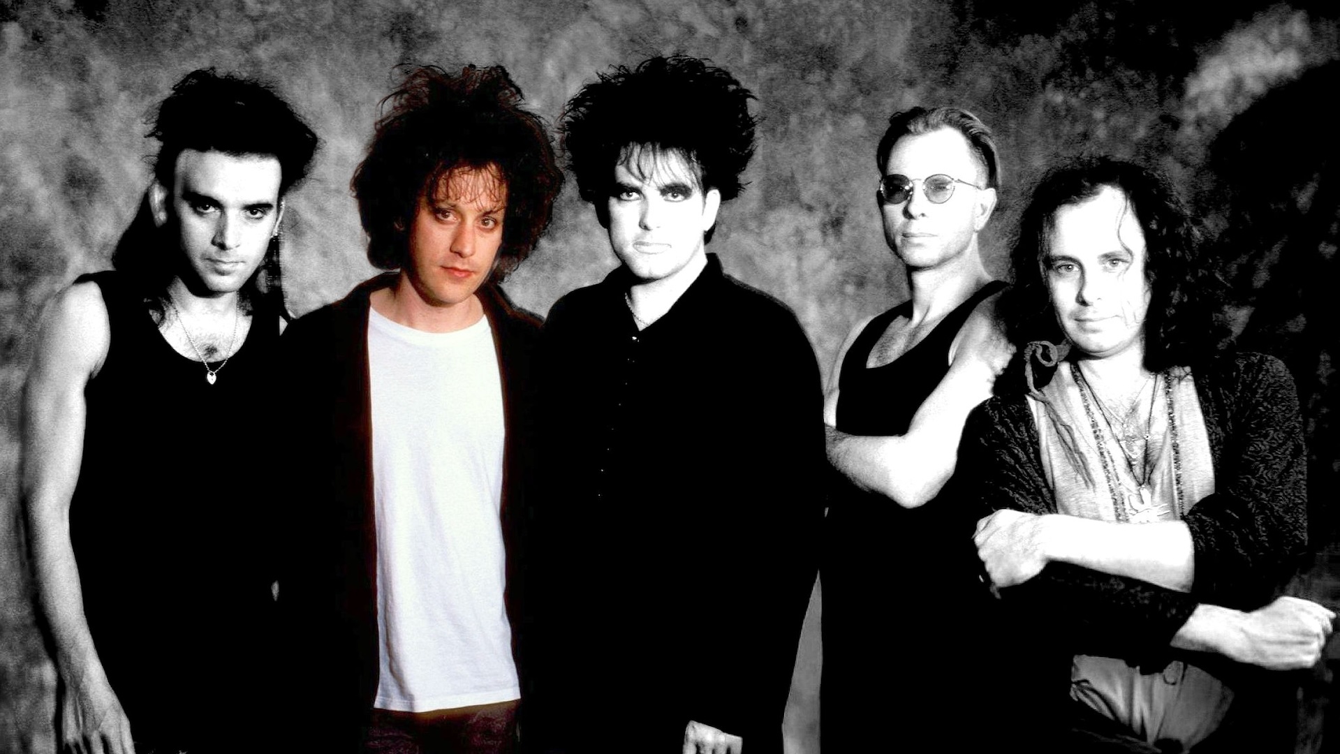 The Cure en 1992 avec Perry Bamonte
