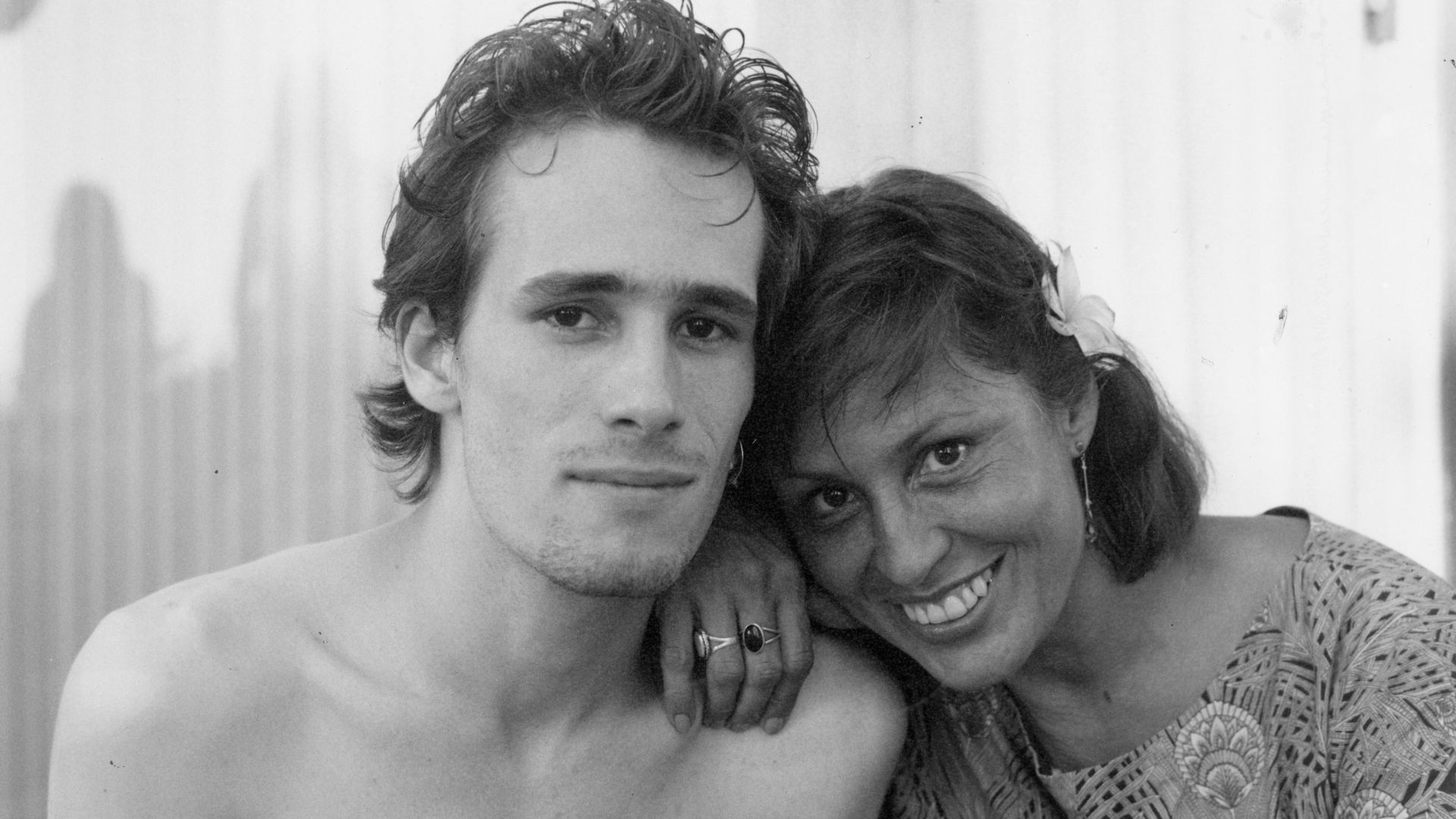 Jeff Buckley et sa mère Mary Guibert - IT's NEVER OVER, JEFF BUCKLEY, a Piece of Magic Entertainment release. Photo : Piece of Magic Entertainment