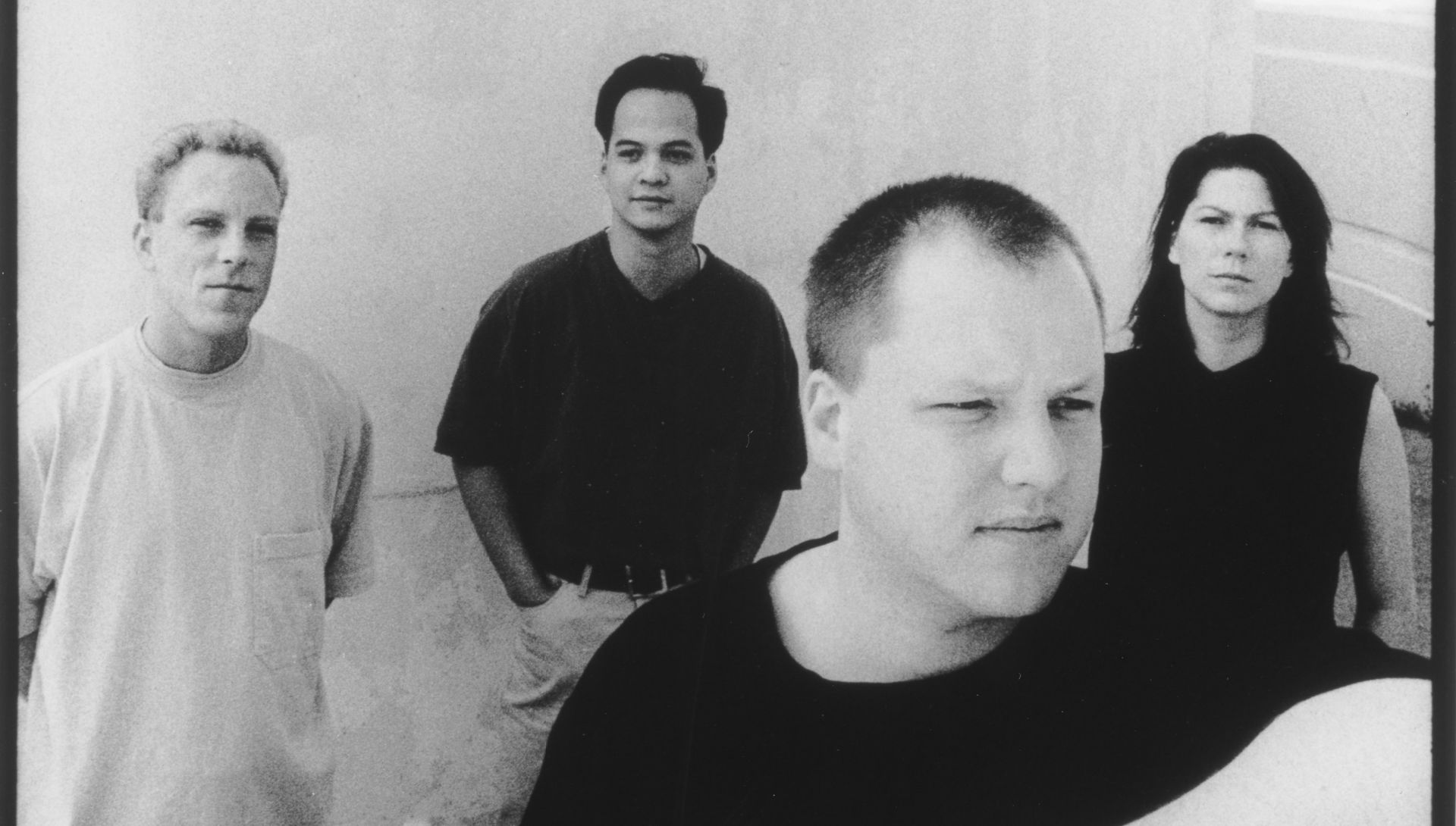 Dave Lovering, Joey Santiago, Black Francis et Kim Deal : Pixies par Kevin Westenberg | © 4AD 